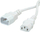 Kabllo energjie për monitor ROLINE C13-C14, 1.8 m, e bardhë