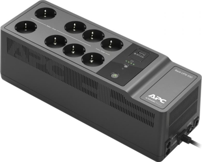 UPS APC Back UPS BE650G2 IT, 650VA, 8 dalje Schuko, ngjyrë e zezë
