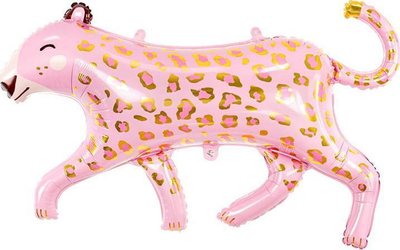 Balon folie PartyDeco Leopard, 103x63cm, shumëngjyrësh