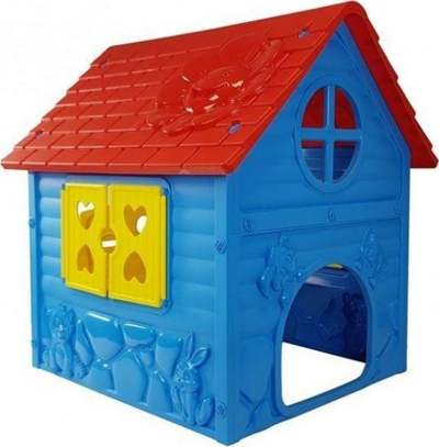 Shtëpi lodër për fëmijë Dohany, 90x98x106 cm, 25kg, e kaltër