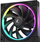 Ventilator kasë DeepCool FL12 3 in 1, 120 mm, set 3 copë, i zi