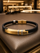 Dorzore Karl Lagerfeld për Meshkuj – Gold & Black Leather