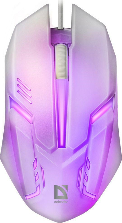 Maus Defender MB-560L, Gaming, USB Type-A, i bardhë