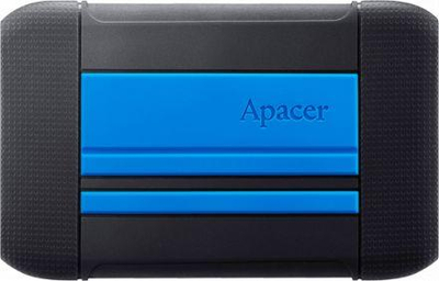 Hard disk i jashtëm HDD Apacer AC633 4TB, i zi/ i kaltër