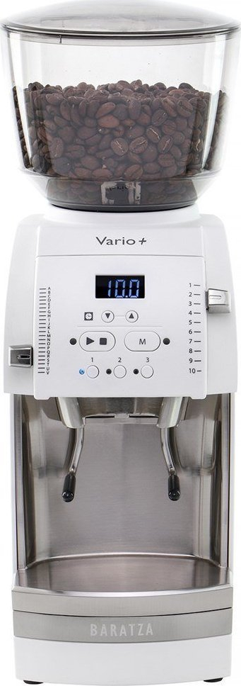 Grirëse kafeje Baratza Vario+, automatike, 230g, e bardhë