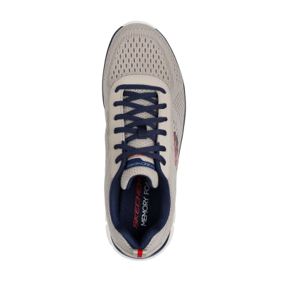 Патики Skechers Track Leshur, Memory Foam, мрежа, сиви