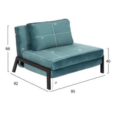 Kolltuk/Shtrat Constance 95x92x66Hcm (HM3078.15)