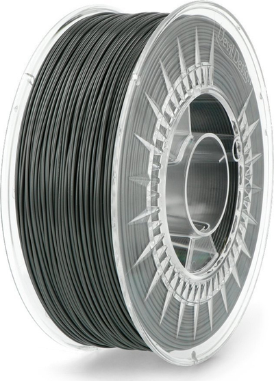 Filament 3D Devil Design ABS+, 1.75mm, 1kg, gri e errët