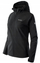 Xhaketë softshell për femra Hi-Tec Lady Neti II, me kapuç, e zezë