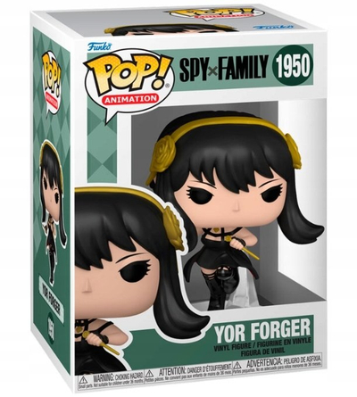 Figurë vinili Funko Pop Spy X Family Yor Forger, koleksion Anime, e zezë