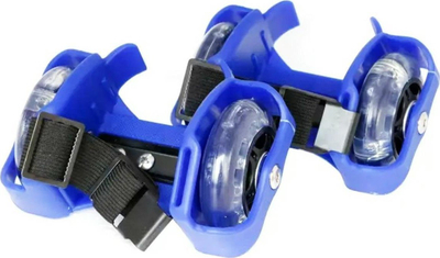 Patina rrotulluese Clip-On AG234B, rrota LED, universale, blu