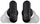 Dëgjuese Logitech FITS, të zeza