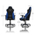 Karrige gaming Nitro Concepts S300, sedilje e mbushur, ergonomike, zi e blu