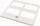 Panel i sipërm për kabinet EATON XSPTF0606, 600x600mm, IP55, i bardhë