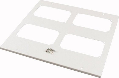 Panel i sipërm për kabinet EATON XSPTF0606, 600x600mm, IP55, i bardhë