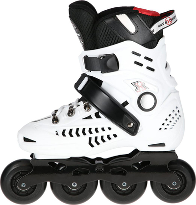 Patina inline Nils Extreme NA20001 për goca, nr. 36, rrota gome PU, të bardha