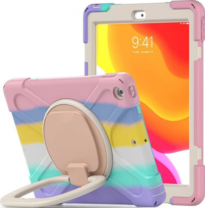 Kapak tablet Tech-Protect X-Armor për iPad 10.2, me dorezë-stand, shumëngjyrësh