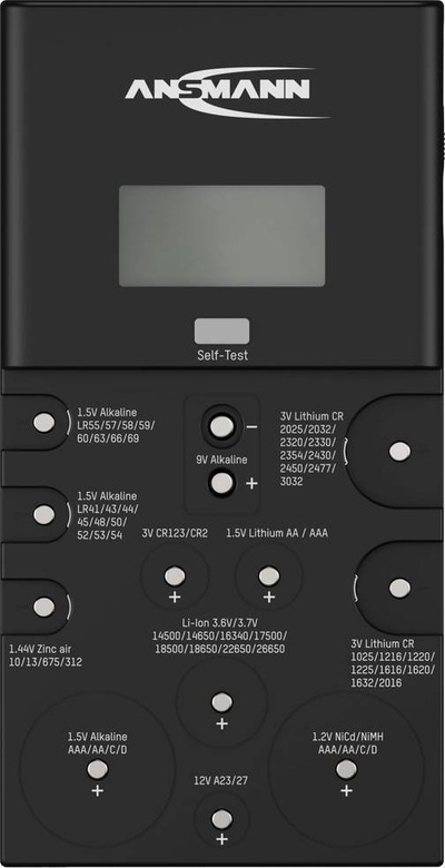 Testues baterish Ansmann Energy Check LCD, 1900-0100
