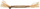 Lodër për mace Trixie Matatabi Stick With Tassels, 24 cm, materiale natyrale, kafe