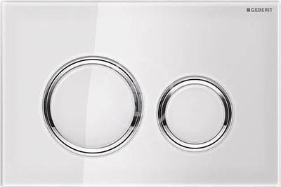 Buton shkarkimi Geberit Sigma 21 115.884.1, dual flush, i bardhë