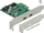 Kartë kontrolli Delock 90493 PCIe 2.0 x1, 2x USB C 3.2 Gen 1, 5 Gbps, e zezë