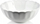 Enë sallate BASIC Bowl, porcelan, 32x32x14cm, e bardhë