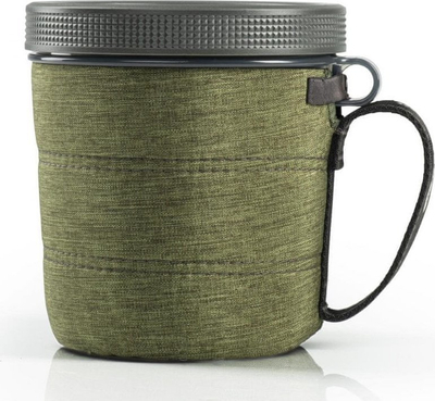 Gotë kampingu GSI Outdoors Infinity Fairshare, 946 ml, me kapak, e gjelbër