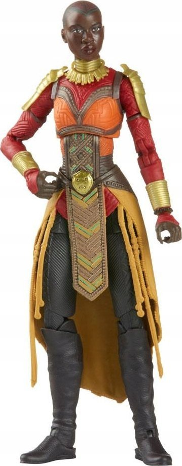 Figurë aksion Marvel Legends Series Black Panther Wakanda Forever Okoye, 15cm, me aksesorë, shumengjymtyrëshe