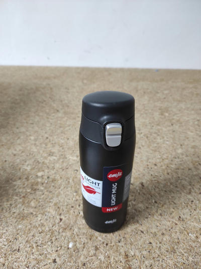 Termus për udhëtim Emsa Travel Mug Light, 0.4L, çelik inox, gri mat