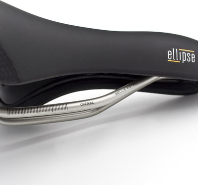 Selë biçiklete Selle Royal Ellipse, unisex, komode, e zezë