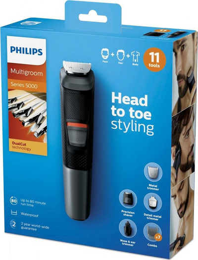 Makinë prerëse Philips MG5730, e zezë