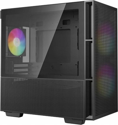 Kuti kompjuteri DeepCool CH360, mATX, ARGB, e zezë