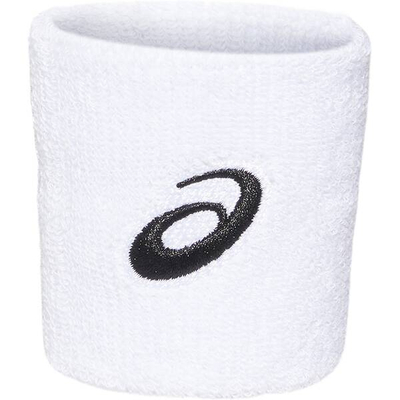 Dorezë djersë Asics Wrist Band, pëlhurë përthithëse, uniseks, e zezë