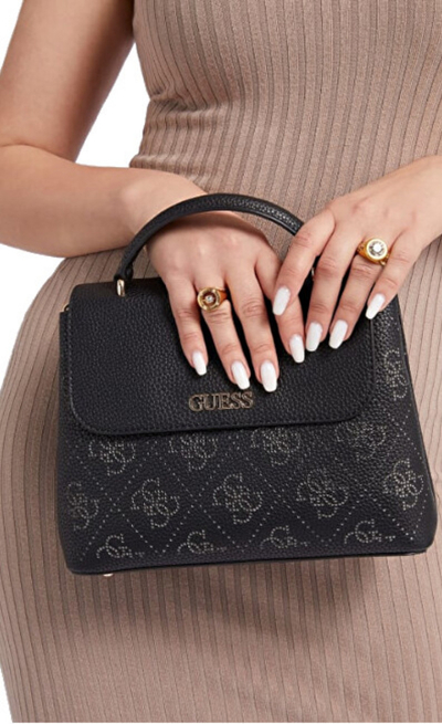 Çantë dore GUESS HWSG84-93180, e zezë
