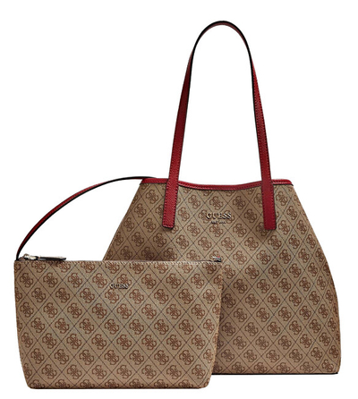 Çantë krahu Guess Vikky Large Tote, e kaftë