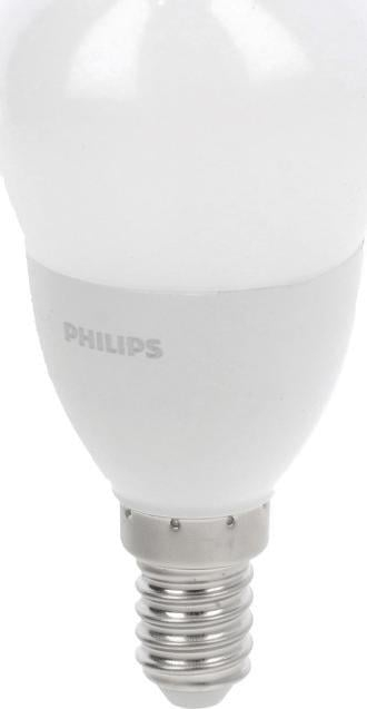 Llambë LED Philips CorePro Lustre 7W, E14, 4000K, ngjyrë argjendi