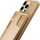 Futrollë 3mk Hardy për iPhone 14 Pro Max, silikoni, MagSafe, gold