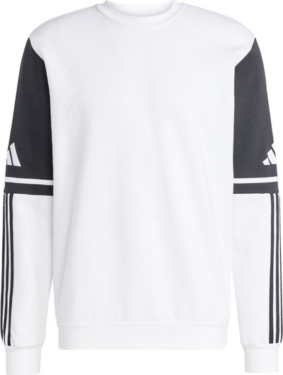 Bluzë sportive Adidas Squadra 25 Sweat Crew M JD2959, pambuk, bardhë e zi