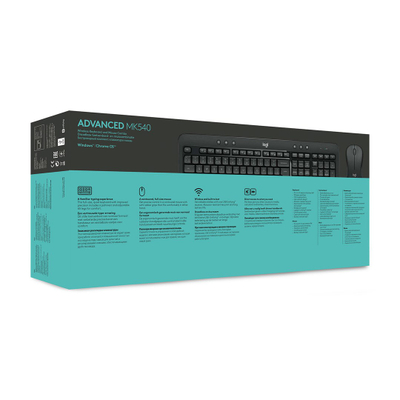 Set tastiere edhe mausi Logitech MK540, i zi