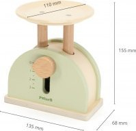 Електронска вага Weighing Scale, до 180kg, дигитален екран, бела