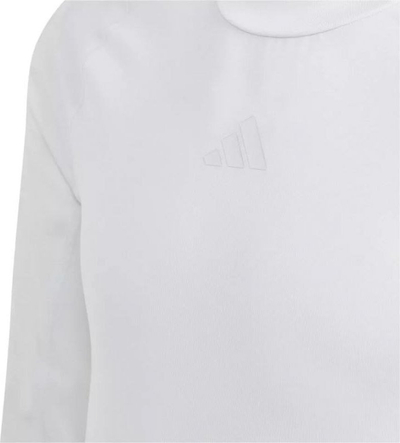 Bluzë kompresive adidas Techfit me mëngë të gjata Long Sleeve Tee M HP0640, për burra, e bardhë