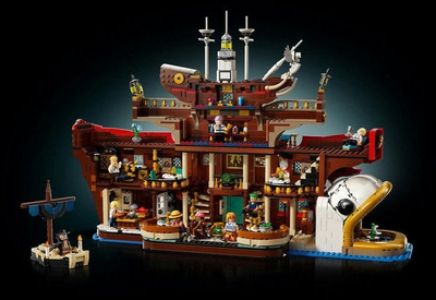 Set LEGO ONE PIECE The Baratie Floating Restaurant, model për zbukurim për të rritur