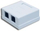 Мрежна приклучница Alantec GN011, UTP Cat.6, 2x RJ45, бела