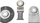Set aksesorësh Fein Combo SL 35222967110, 3 tehe Starlock, për multitool