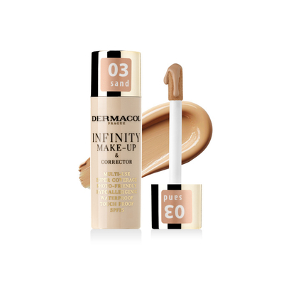 Korrektor Dermacol Infinity, 03 Sand, 20g