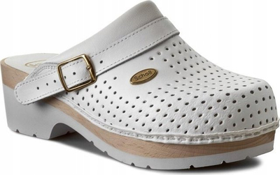 Sabot mjekësor Scholl Clog Supercomfort, anatomik, nr. 44, të bardha