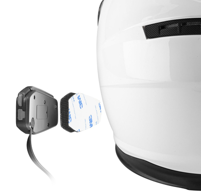 Интерком за мотоцикл Interphone U-Com 16, Bluetooth 5.0, IP67, црн