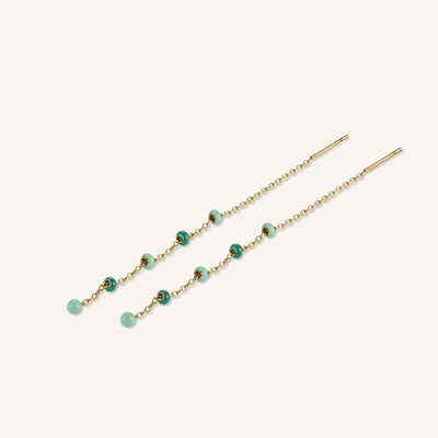 Vathë për femra Rosefield Emerald JEETG-J722, të artë/të gjelbër