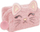 Penar Astra Astrabag Fluffy Kitty, 19x9x8cm, me zinxhir, rozë