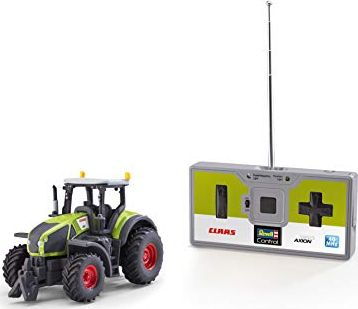 Traktor me pult Revell Control 23488, lodër për kalamoj, karikohet nga pulti, jeshil